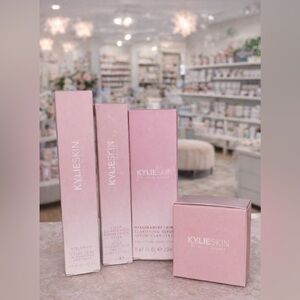 NEW IN BOX-BUNDLE Kylie Kylie Skin Cosmetics Skincare Lot of 4 pieces.